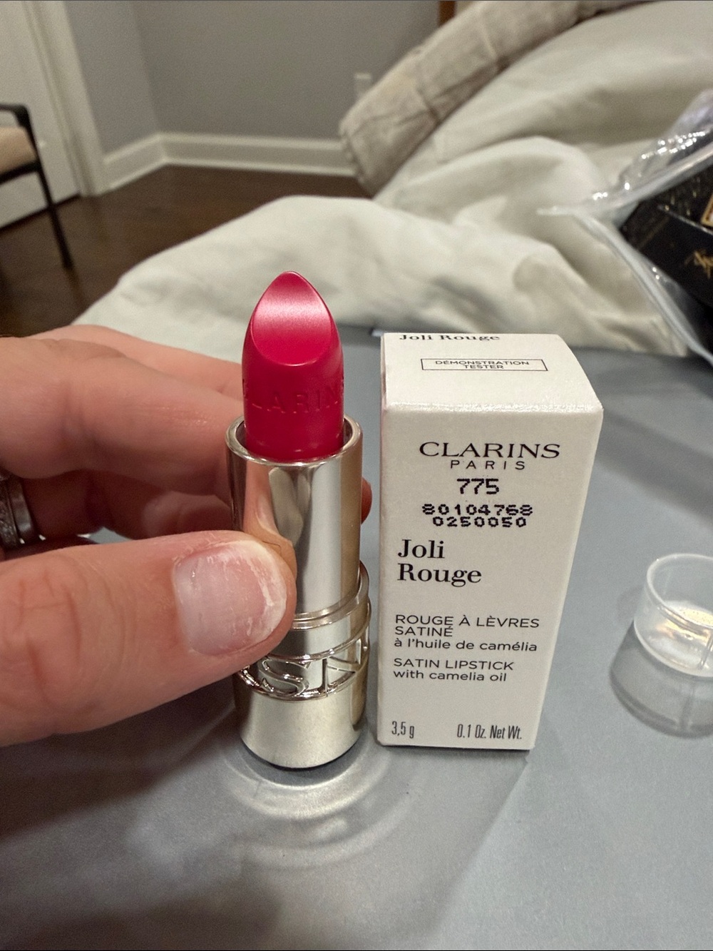 Clarins Joli Rouge Satin Lipstick - 775 Pink Petunia